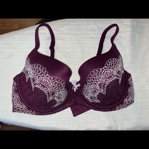 Victoria’s Secret body lined demi bra 34DDD 34F